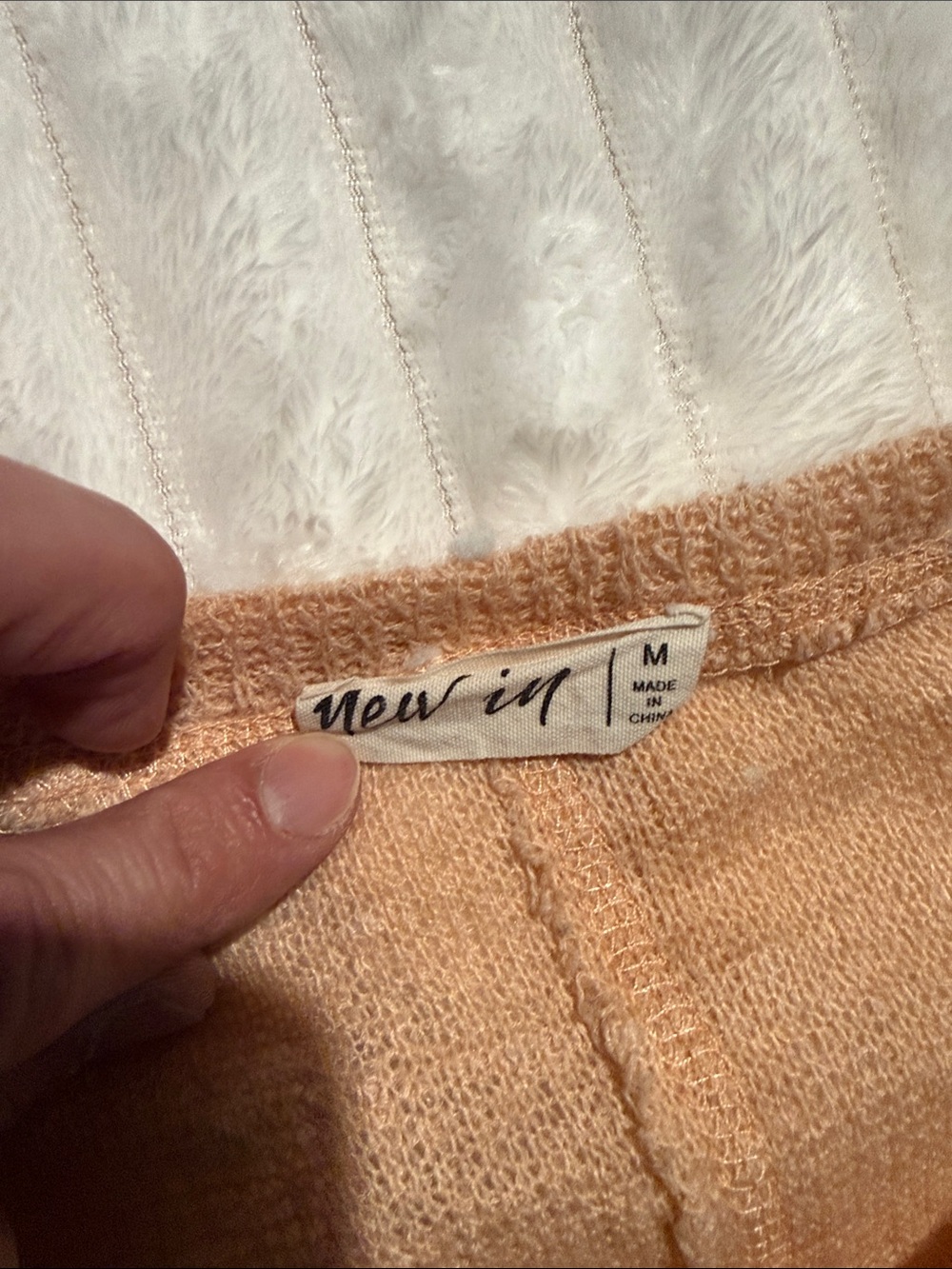 Women’s Beige Knit Sweater with Textured Dot Detail - Picture 2 of 2